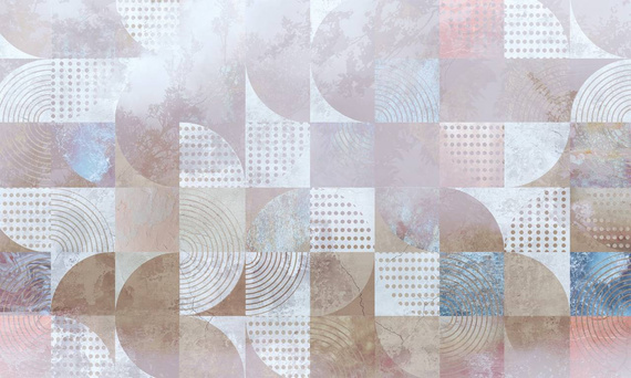 Tapeta Artystyczna Amazing shapes