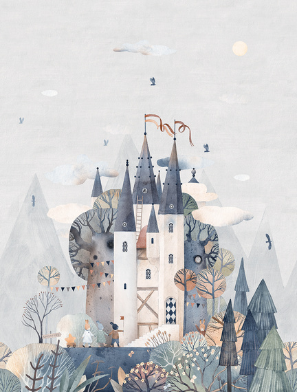 Tapeta Mural CW6005-2 Fairytale Castle