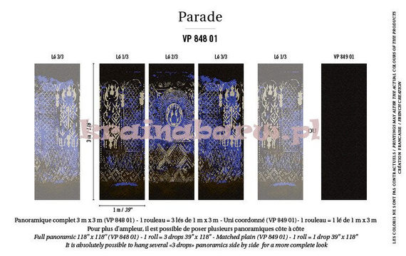 Panel VP-848-01 Parade / Bazaar