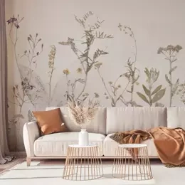 Fototapeta artystyczna Campo Di Erbe polne kwiaty