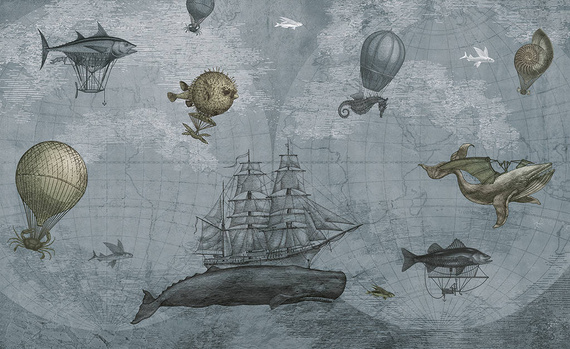 Fototapeta Skinwall DOOKOŁA ŚWIATA