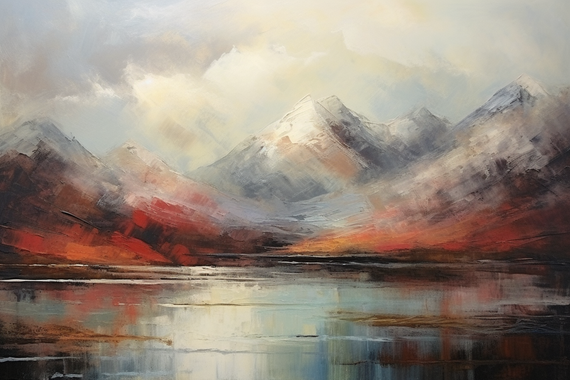 Tapeta Artystyczna Montagne et Ciel Paysage MP112
