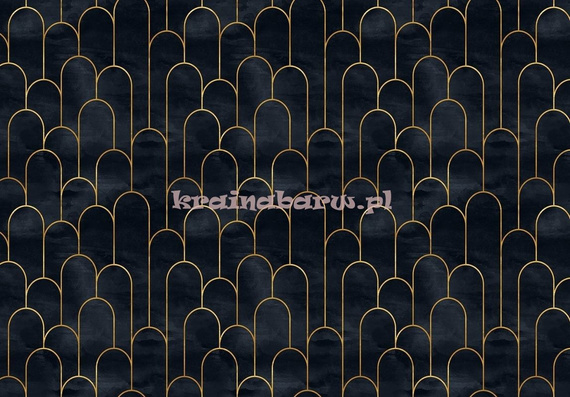 Fototapeta 13616 Glamour - złoty wzór