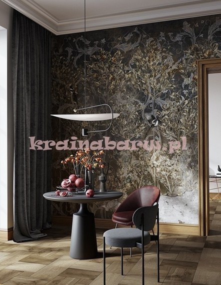 Fototapeta na flizelinie Ornamenty Drzewa Ptaki Lacrima I