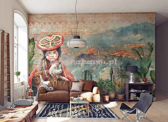 Ekskluzywna fototapeta Impresja górska w Andach ARUMA