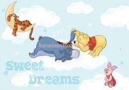 Fototapeta na flizelinie 313 Kubuś Puchatek na dobranoc