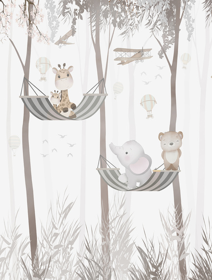 Tapeta Mural CW6032-1 Forest Tour