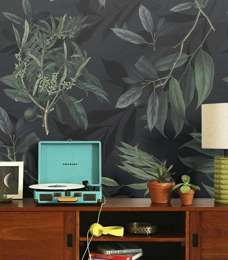 Tapeta Artystyczna Olive Branch Green