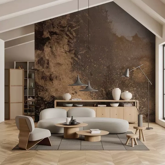 Fototapeta artystyczna Etna abstrakcja 