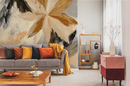 Fototapeta Akwarelowy Taniec Liści