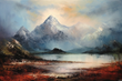 Tapeta Artystyczna Montagne et Ciel Paysage MP108