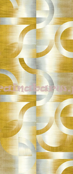 Mural geometryczna abstrakcja Leonardo Acacia 1