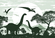 Fototapeta 13731 Dinozaury