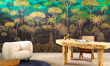  Mural Arte Ciel Tropical 97650
