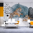 Tapeta Fototapeta  27034 Animal wallpaper mural with tiger 