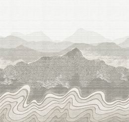 Mural Masureel Nebula DGZON2011 > 2013 górski pejzaż