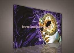 Obraz na płótnie PP208O1 Maska z Wenecji