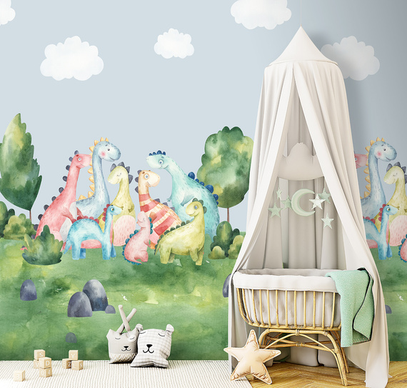 Tapeta Mural CW6003-2 Dino Land