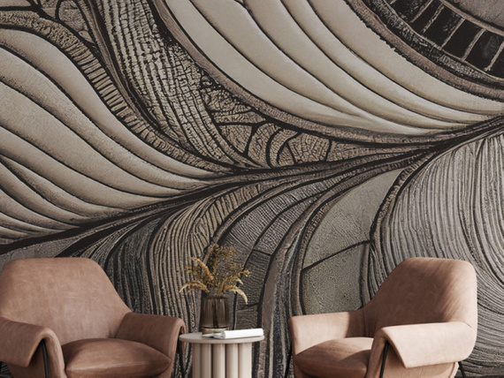 Tapeta Artystyczna Fallen leaf