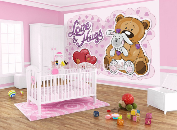 Fototapeta 12801 Miś z Króliczkiem