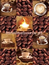 Naklejki na ścianę KAFELKI KAWA  II SPN228