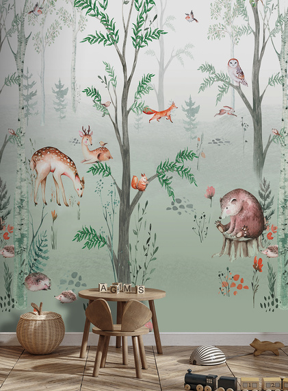 Tapeta Mural CW6041-1 Forest Friends