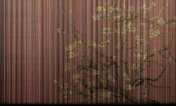 Tapeta Artystyczna Almond Tree