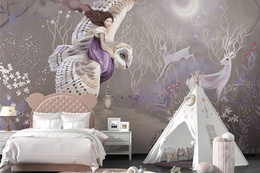 Fototapeta Nocne Marzenie Z Puchaczem