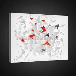 Obraz na płótnie PP1556 Origami