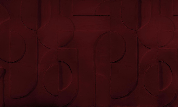 Fototapeta artystyczna Bene Burgund abstrakcja geometryczna