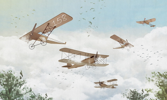 Tapeta Artystyczna High Fly