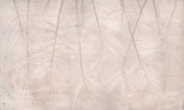 Tapeta artystyczna Wallart Fresco liście