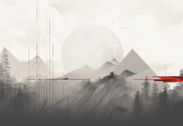 Tapeta Artystyczna Minimalisme Sudetes MS109