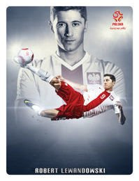 Obraz na tafli PTD227T2 Robert Lewandowski