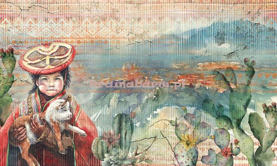 Ekskluzywna fototapeta Impresja górska w Andach ARUMA