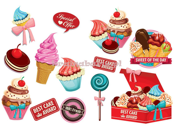 Naklejki na ścianę BABECZKI SPN28WD