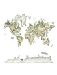 Tapeta Mural CW6042-1 Woodland Map
