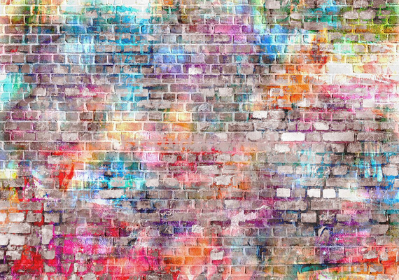Fototapeta 13041 Kolorowe Cegły