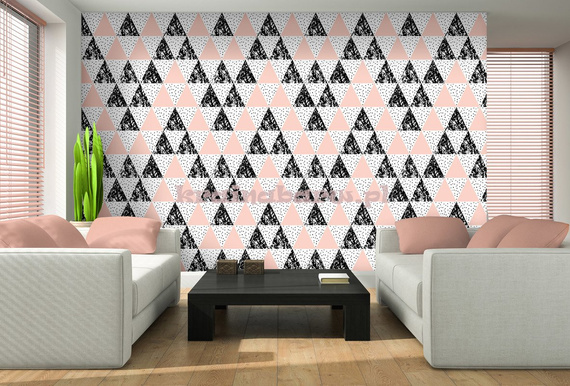 Fototapeta 10739 TRÓJKĄTY ABSTRAKCJA 3 D