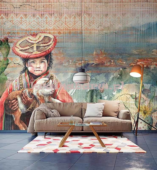 Ekskluzywna fototapeta Impresja górska w Andach ARUMA