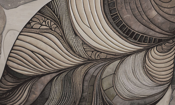 Tapeta Artystyczna Fallen leaf