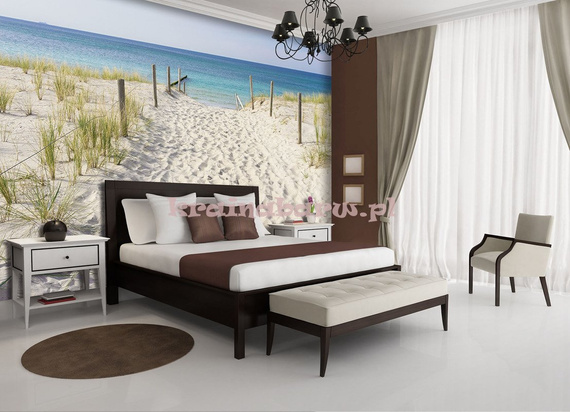 Fototapeta 10387 ZEJŚCIE NA PLAŻĘ Z WIDOKIEM...