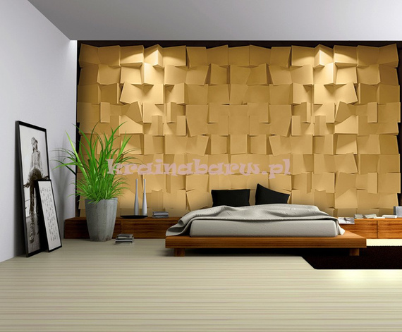 Fototapeta  3168 KWADRATY 3D MIODOWE